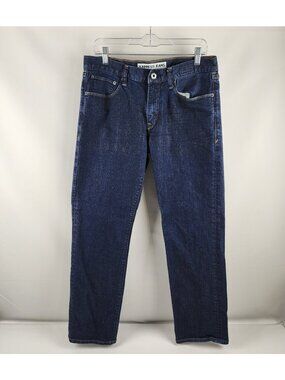 Express Jeans Mens 32x31 Blue Rocco Slim Fit Straight Leg Denim